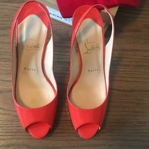 Christian Louboutin | Prive Slingbacks | Size 38.5